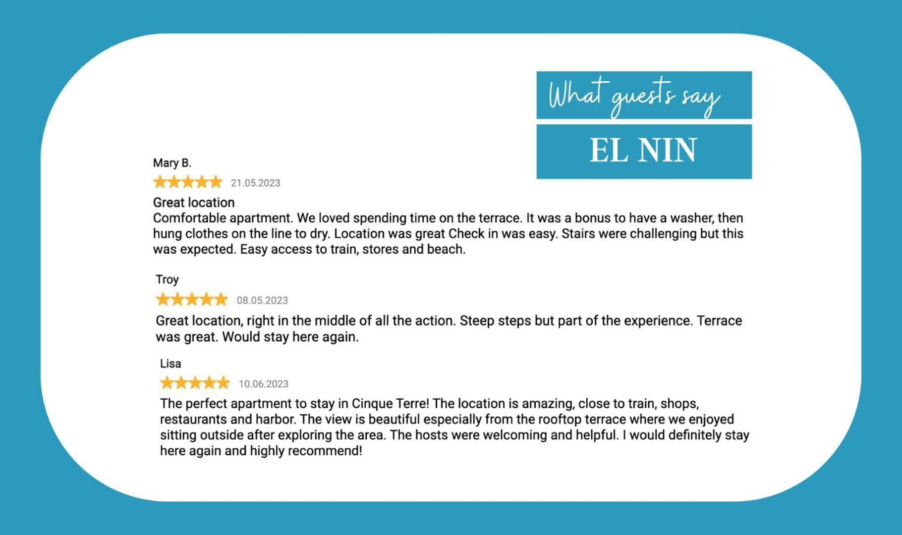El Nin Apartment With Terrace เวอนาซซา ภายนอก รูปภาพ